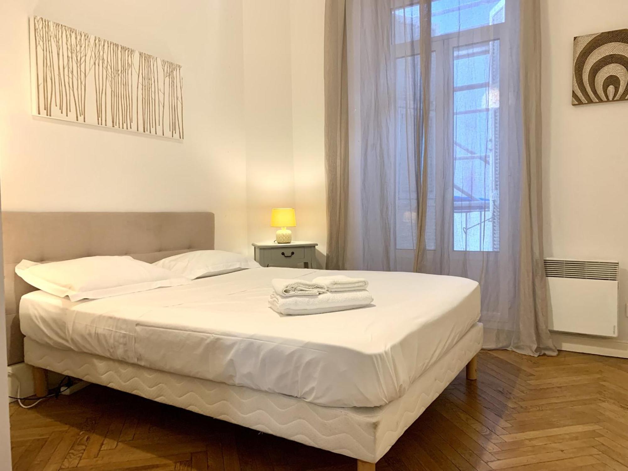 Aparthotel Riviera - 2 Minutes De La Plage - Exceptionnel 2 Chambres Ac - Balcon Meyerbeer 1 Nizza Exterior foto