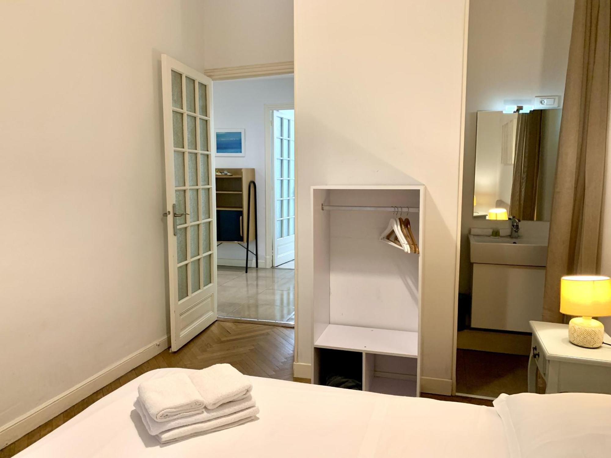Aparthotel Riviera - 2 Minutes De La Plage - Exceptionnel 2 Chambres Ac - Balcon Meyerbeer 1 Nizza Exterior foto